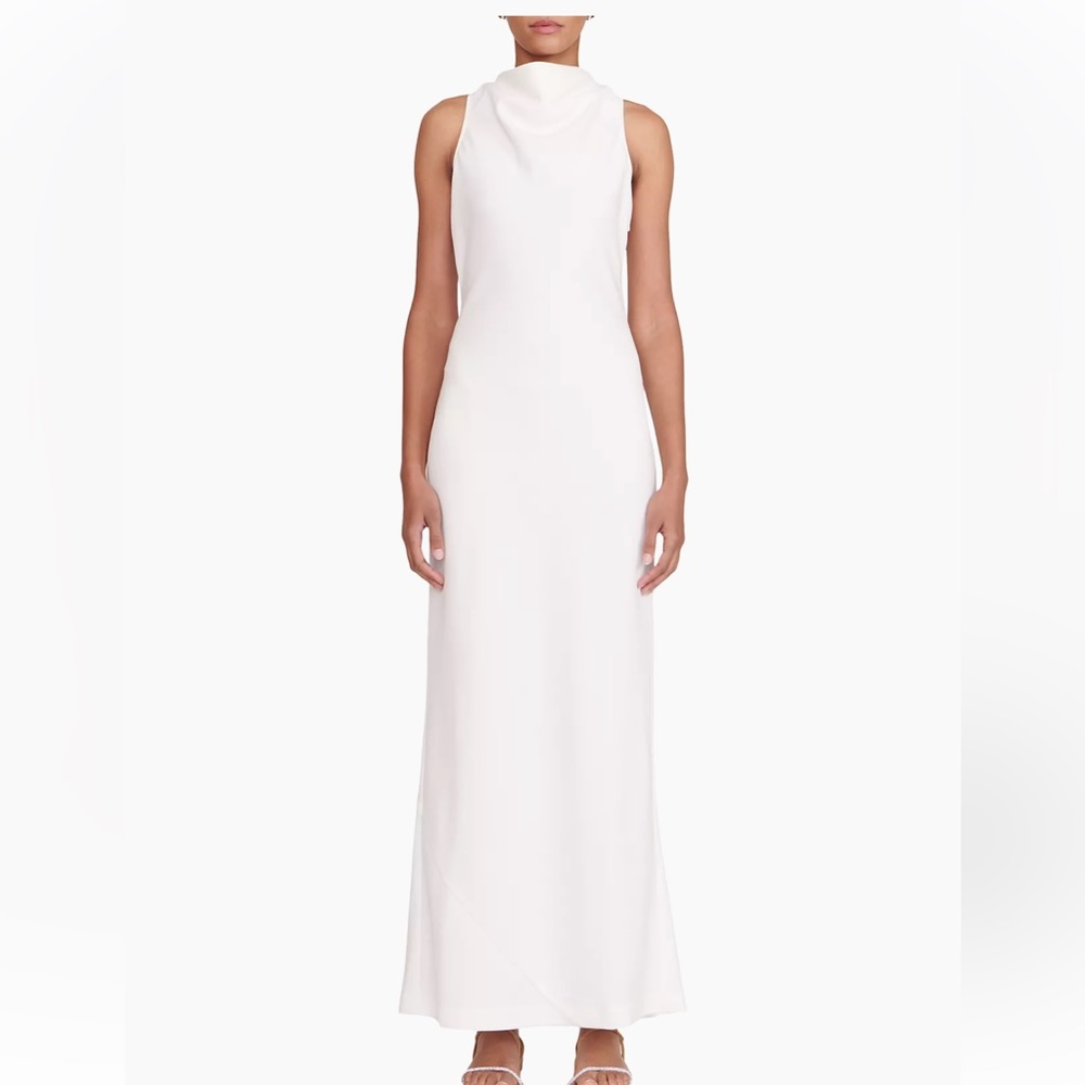 New with tags Staud Shannon Dress in Ivory.
